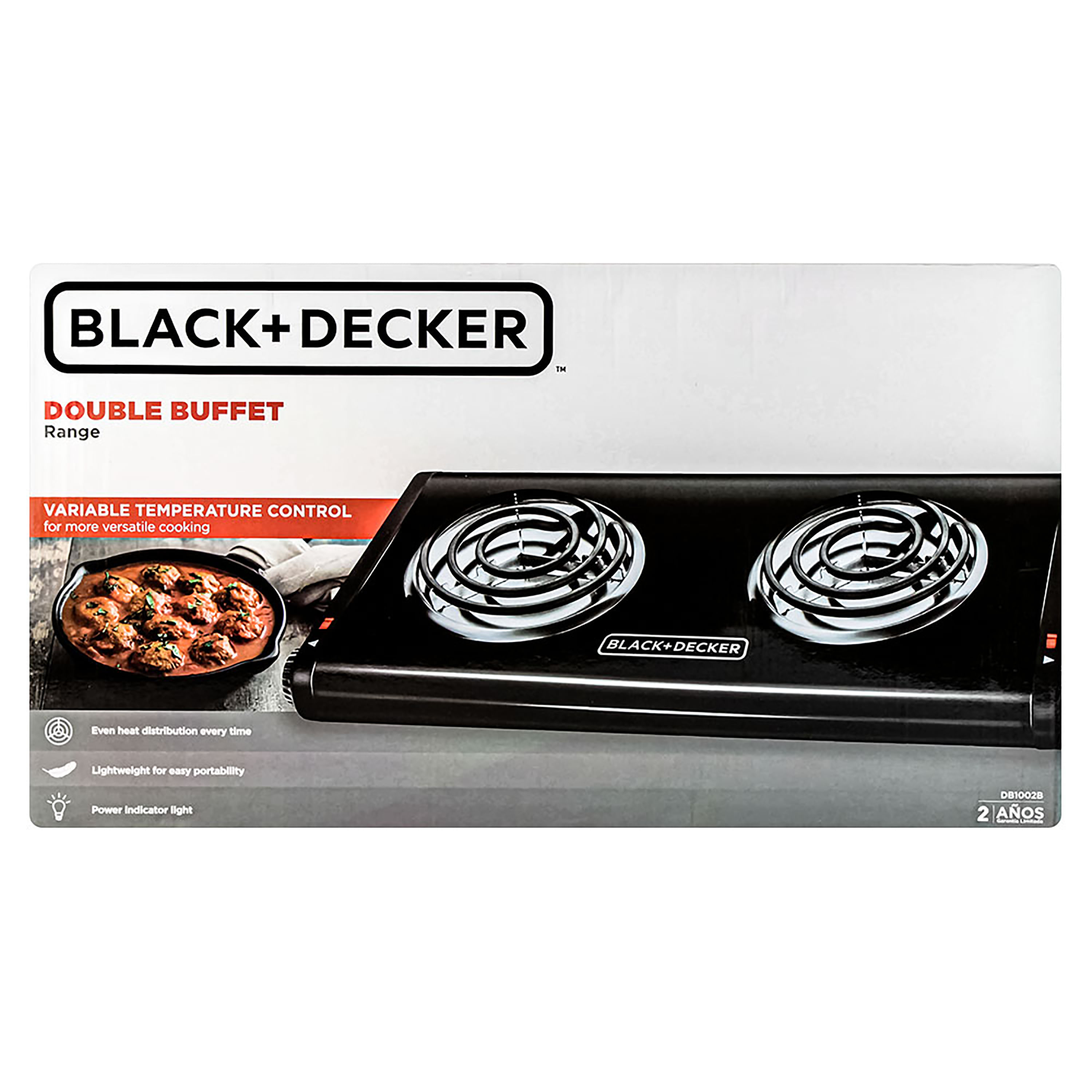 Comprar Hornilla Eléctrica Doble Black+Decker, Db1002B | Walmart El  Salvador - Walmart | Compra en línea