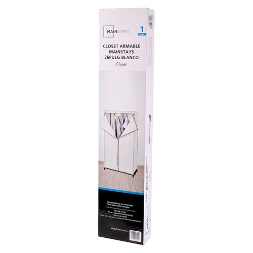 Closet Armable Mainstays Color Blanco - 36 Pulgadas