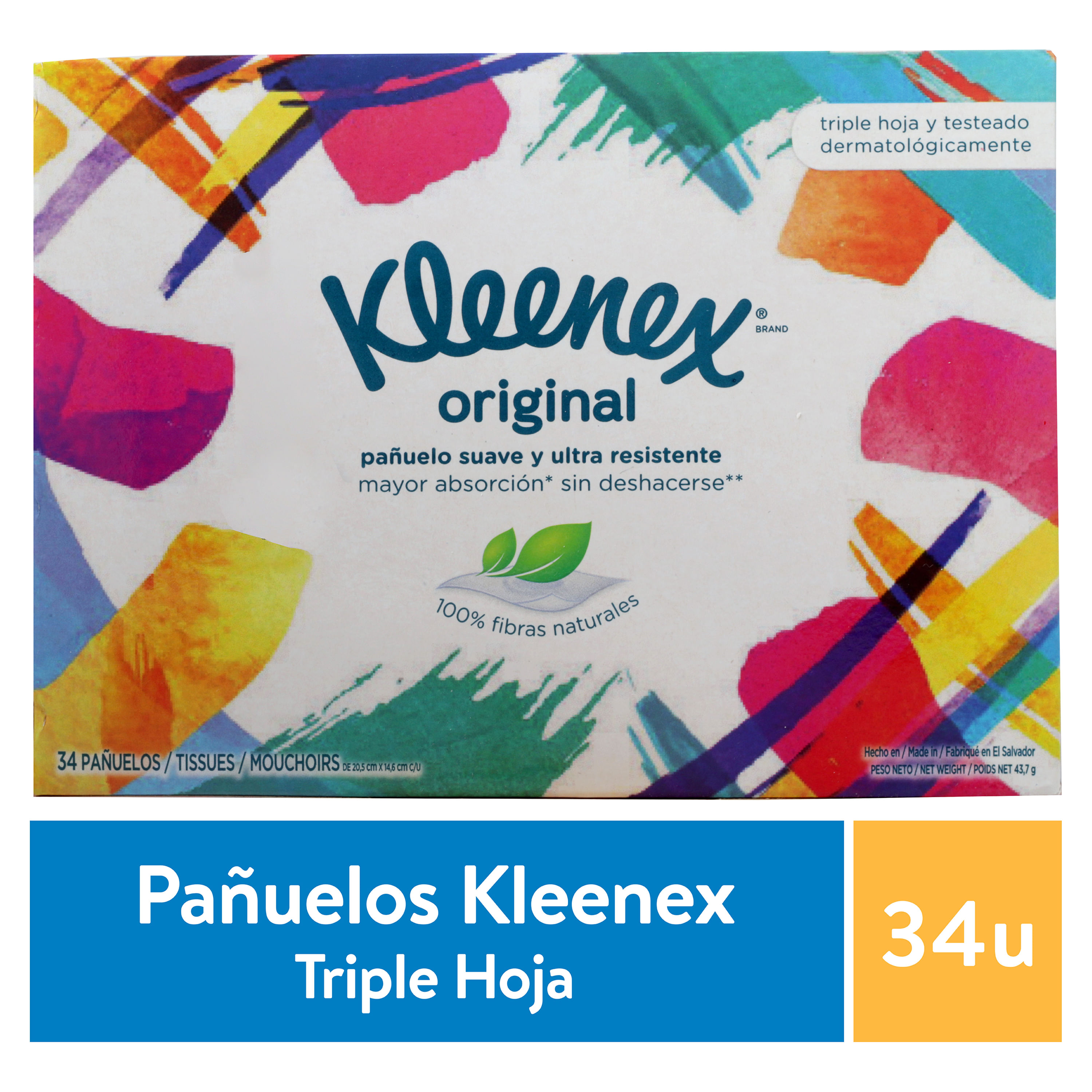 FARMACIA UNIVERSAL - Kleenex Pocket x 4 Paquetes con 10 Pañuelos c/u