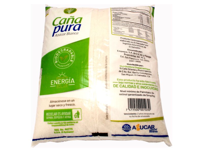 Azucar Blanca Cana Pura 2500gr 0973