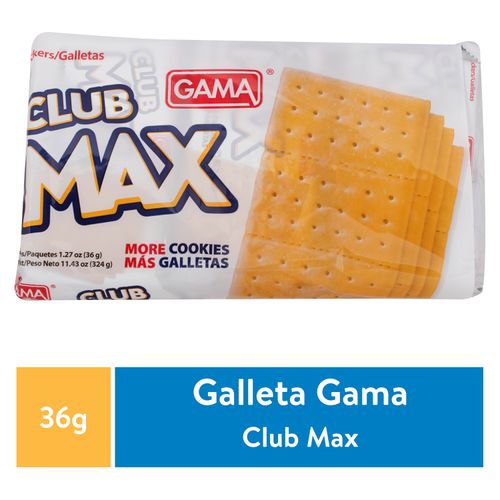 Galleta Gama Salada Club Max - 324gr