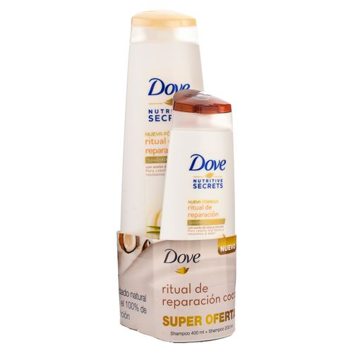Pack Dove Ritual Reparaci Coco 400 200 ml
