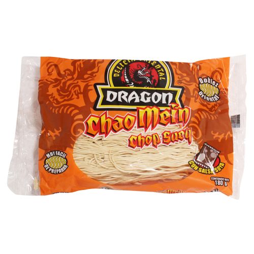 Pasta Chao Mein Dragon con Soya - 180 g