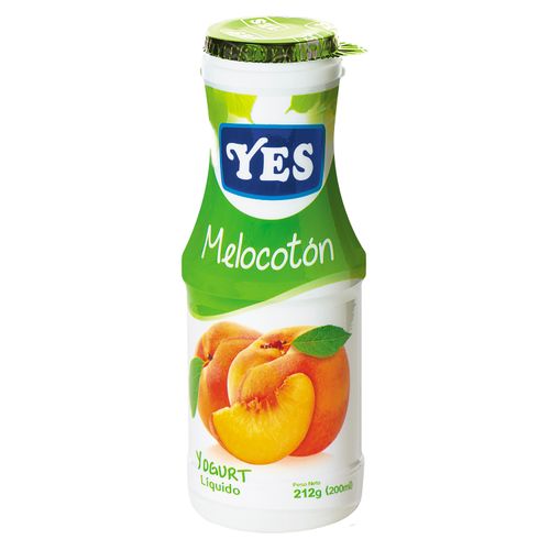 Yogurt Yes Melocotón Líquido - 200 ml