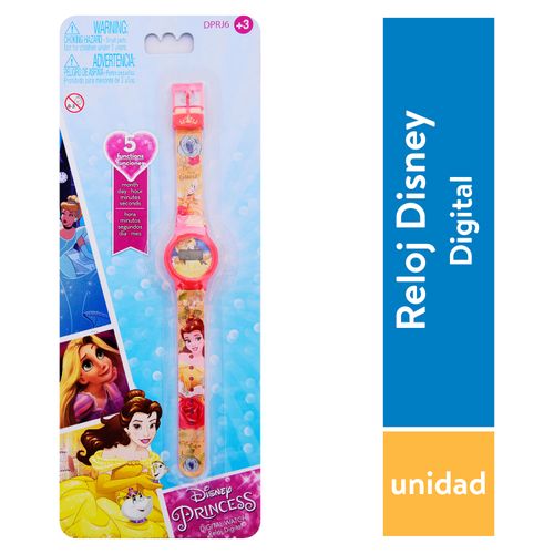 Reloj Lcd Princesa 5 Funciones