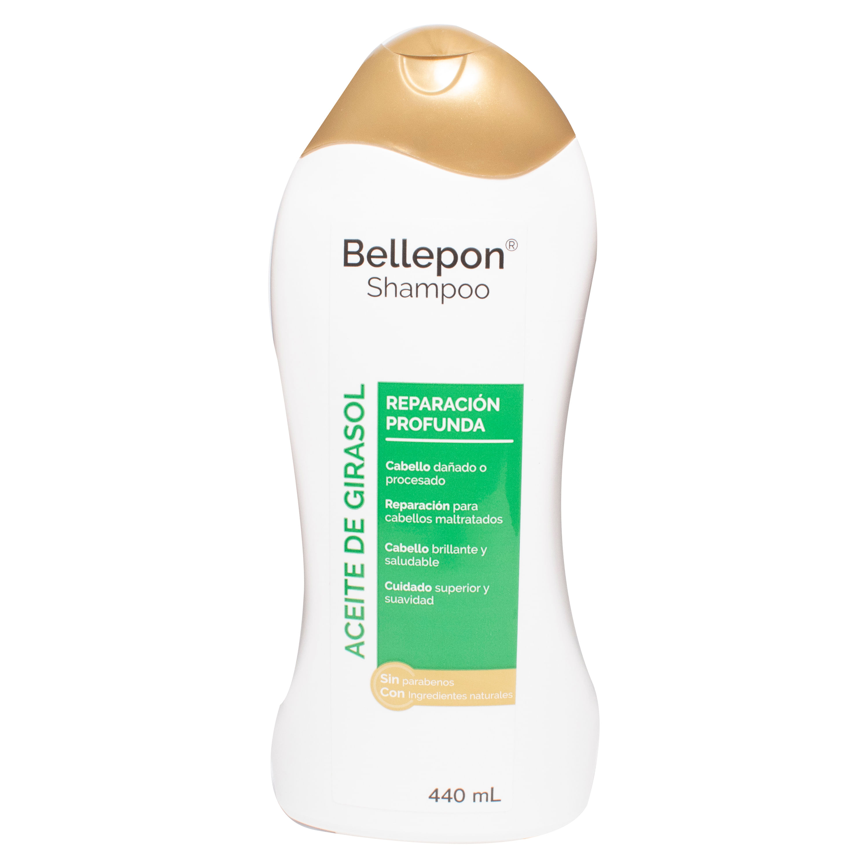 Shampoo Bellepon Aceite De Girasol 440Ml