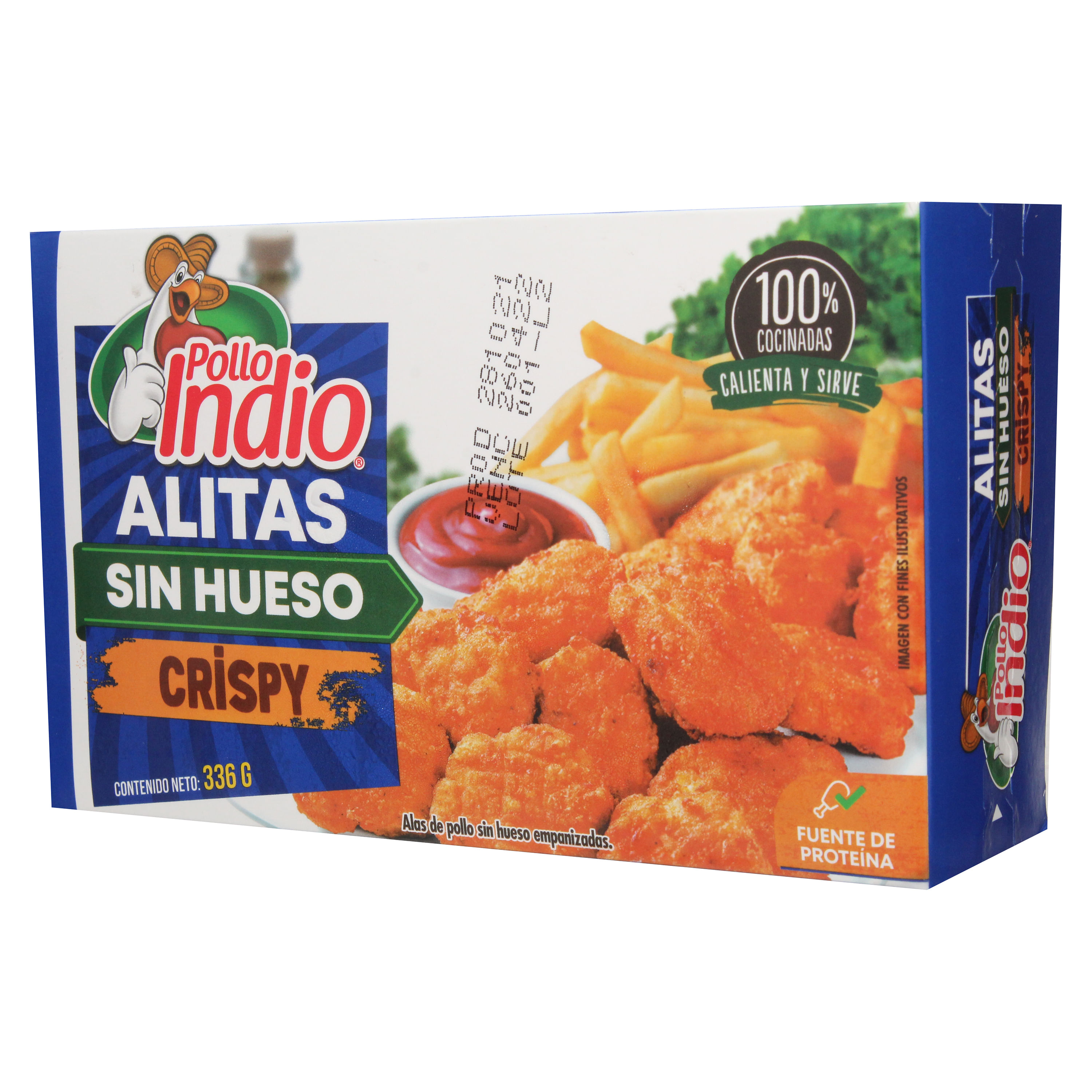 Comprar Alitas Pollo Indio Crispy S Hueso 336Gr | Walmart El Salvador