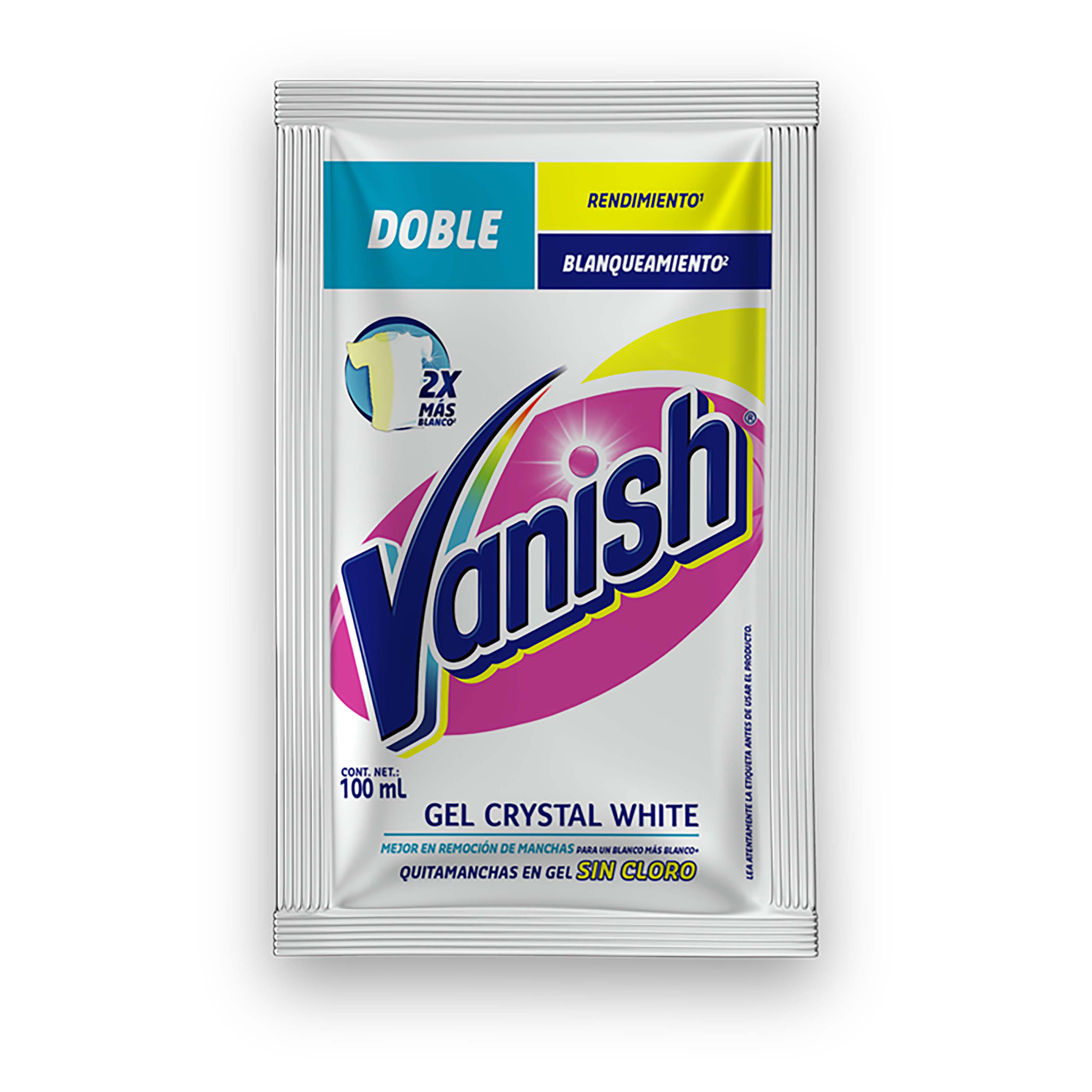 Comprar Quitamanchas Vanish Gel Blanco Doypack - 100Ml | Walmart El Salvador