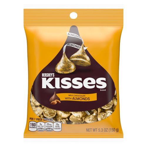Chocolate Hersheys Kisses Almendra - 150gr