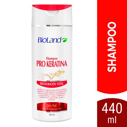 Shampoo Bioland Pro -  Keratina - 440ml