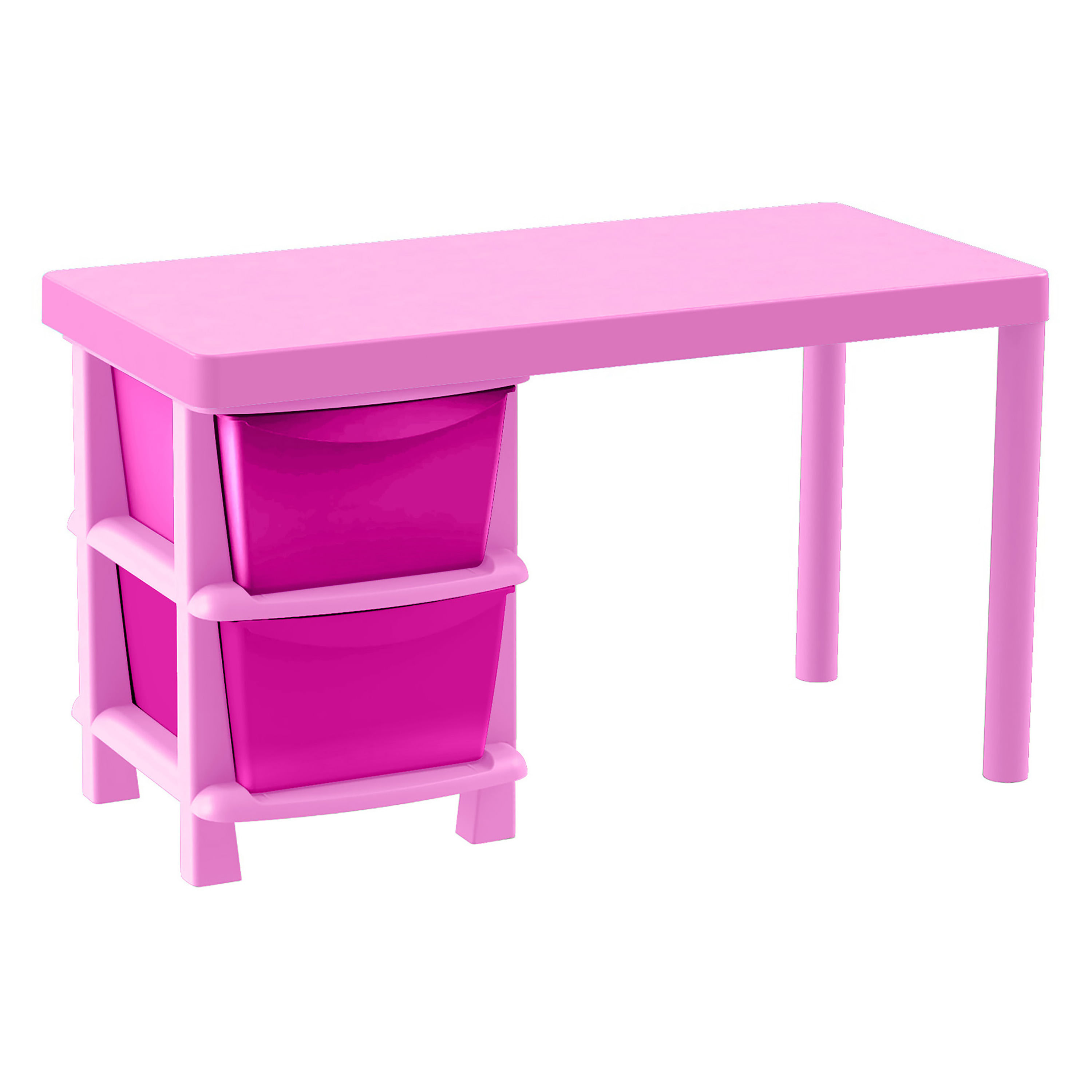 Mesa de escritorio rosa Gaby