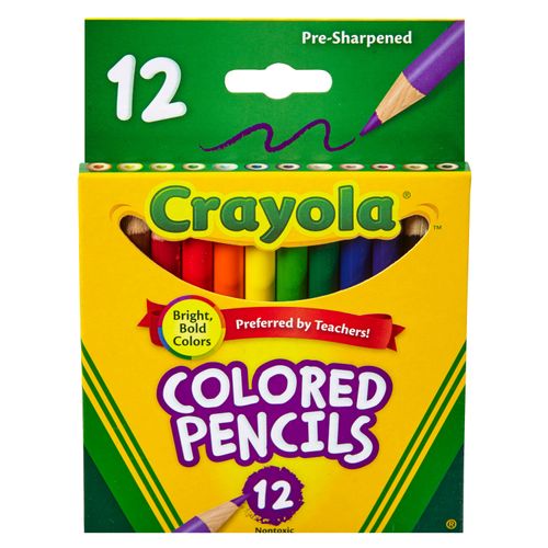 Lapiz De Color Crayola Cortos 12Ea
