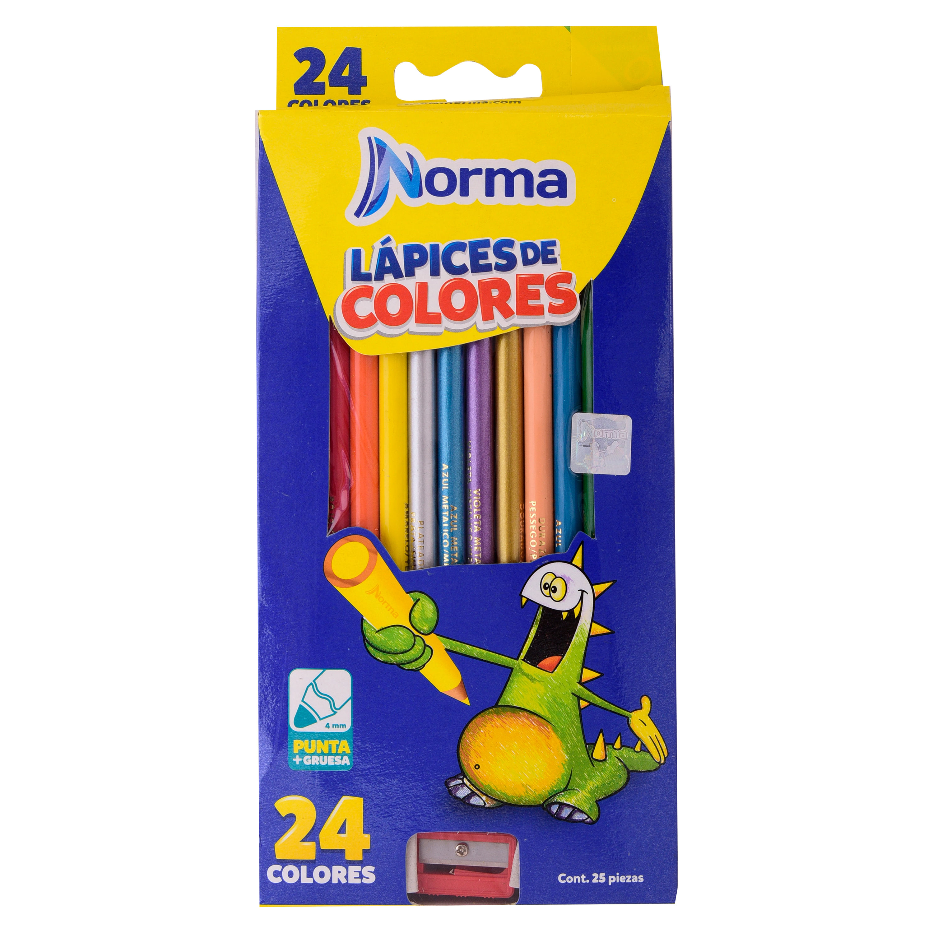 Comprar Lapices De Colores Norma Caja-24 Unidades