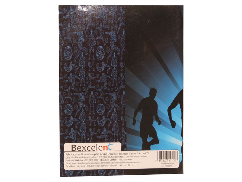 Cuaderno-Bexcelent-Peq-Eng-Liso-200P-2-18283
