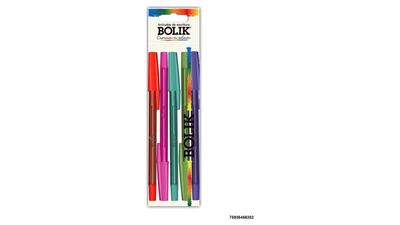 Comprar Boligrafos Bolik Blister - 3 Colores