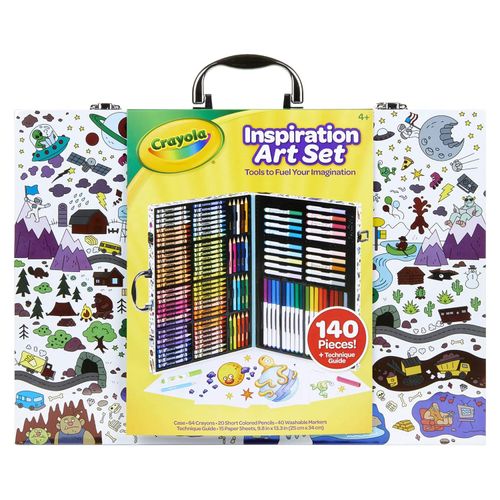 Crayola Maletin Caja De Imaginacion-140 Piezas