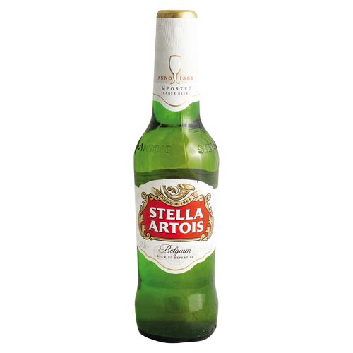 Cerveza Stella Artois Botella 330 ml