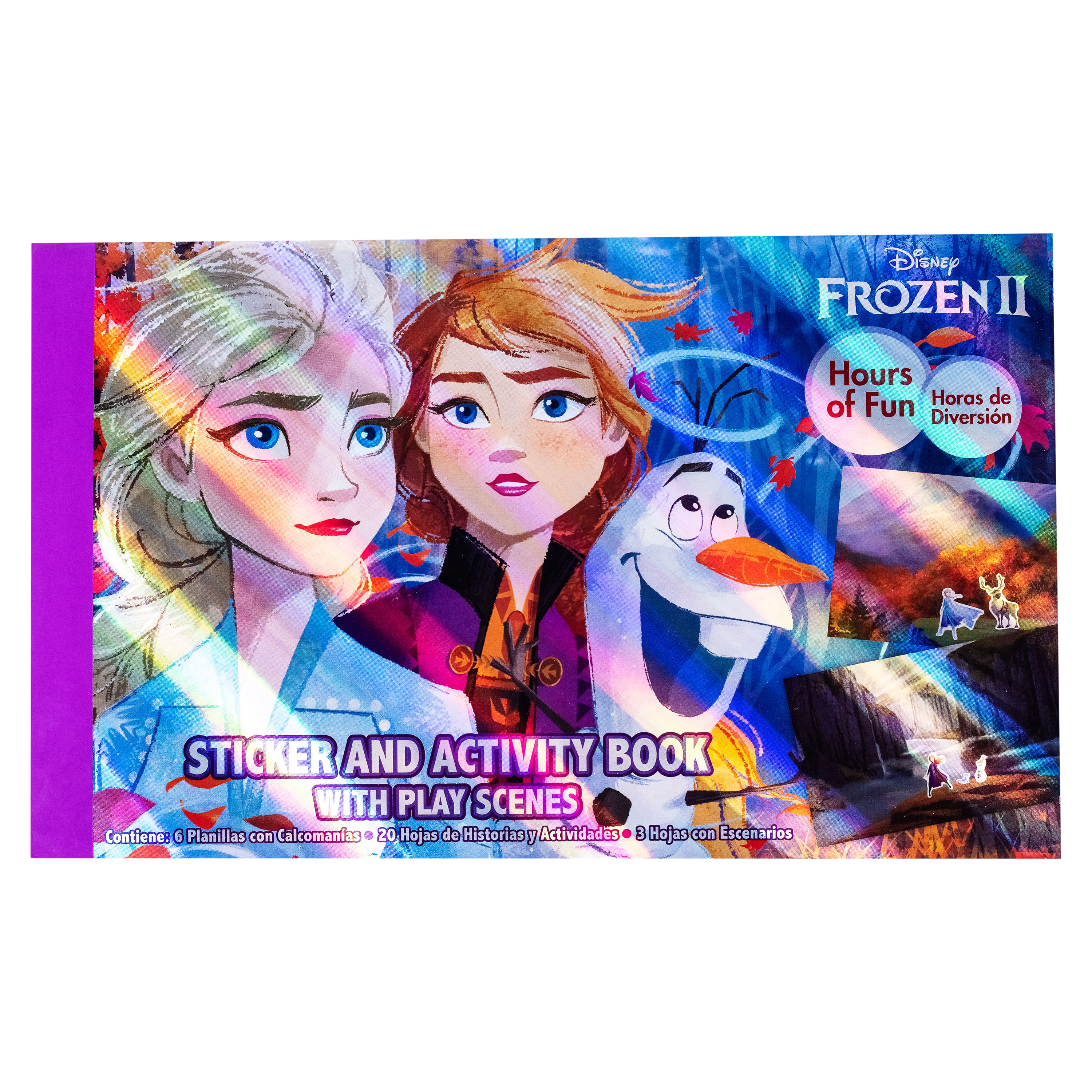 Libro Colorear Actividad Frozen