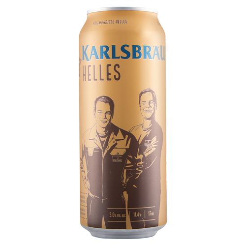 Cerveza Karlsbrau Helles 5.0 Alc 500 ml