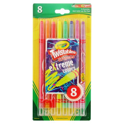 Crayon Crayola  Twistable Extreme 8Ea
