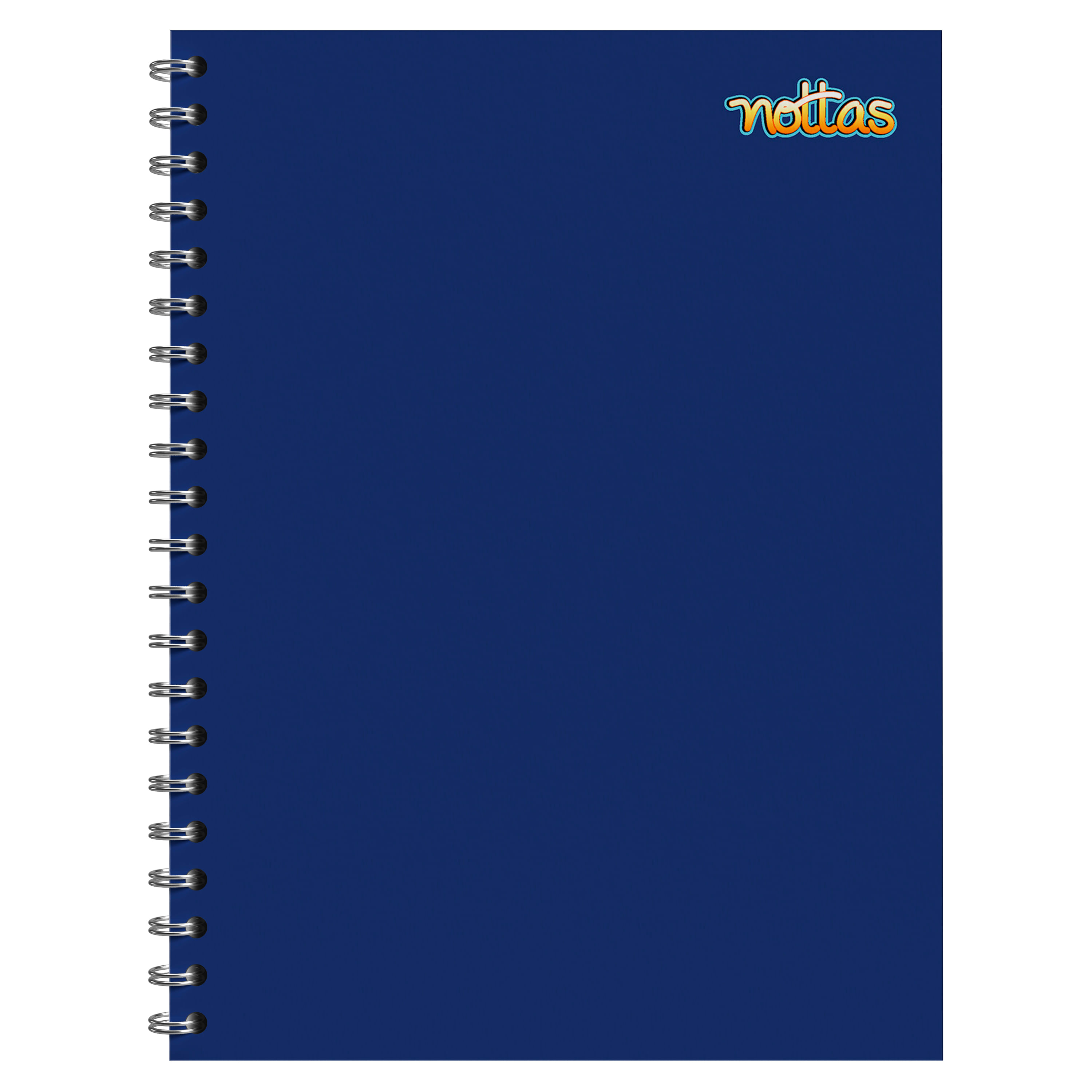 Cuaderno Nottas De Espiral Cuadernoros Color Azul-100 Hojas