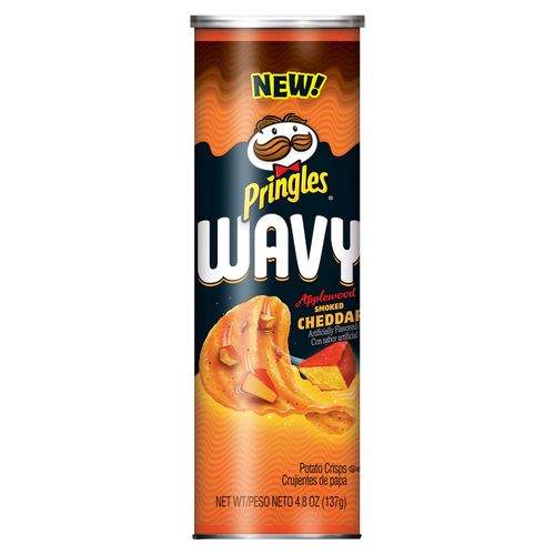 Pringles Wavy Cheddar 137 Gr