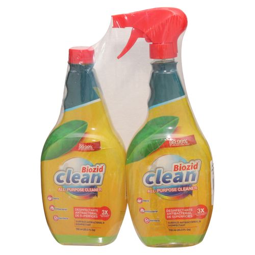 Duo Desinfectante Biozid Clean 750Ml
