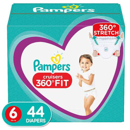 Pañales Desechables Pampers Cruisers Talla 6 - 44 Unidades