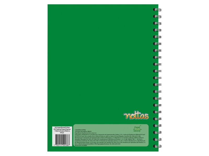 Cuaderno-Espiral-100-Hojas-Dibujo-Verde-2-19162