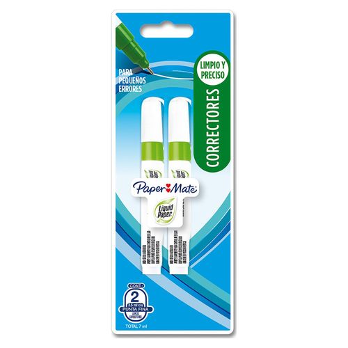 2 Pack Corrector Paper Mate- 3.5 ml