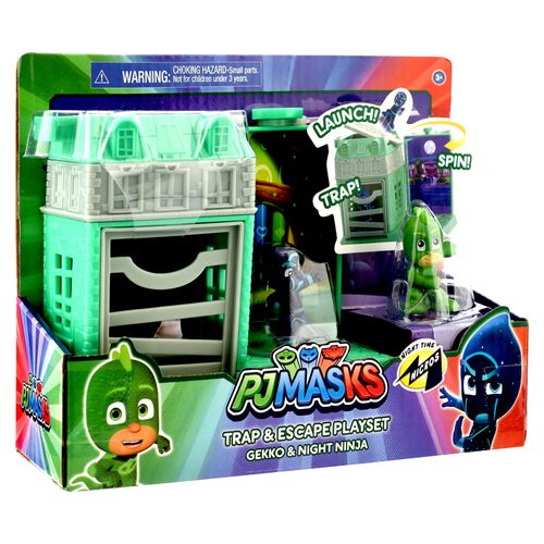 Pj Masks Micros Set Juego Tramp Y Escape