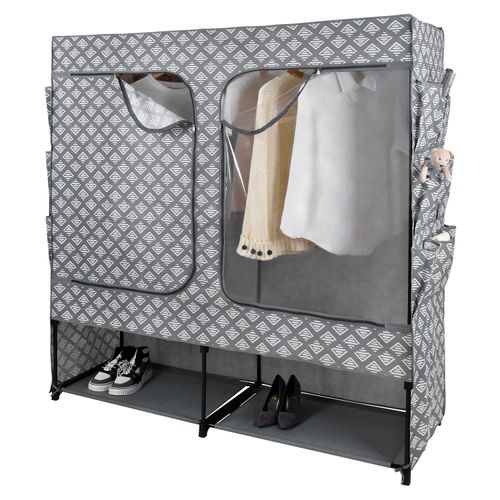 Closet Organizador Con Repisa y Zapatera