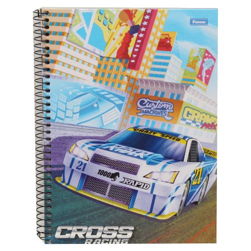 Cuaderno Foroni Espiral Grande De Cross- 80 Hojas
