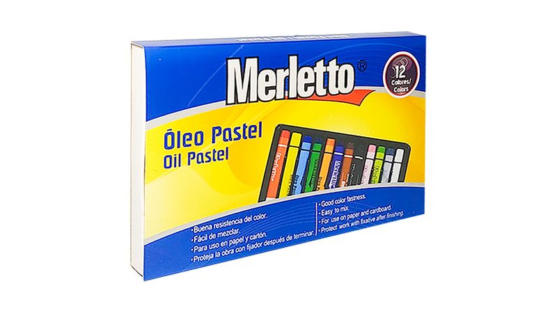 Pasteles Oleo Merletto-12 Unidades