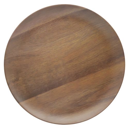 Plato Plano De Melamina 10 in Acabado M (1 in = 2.54 cm)
