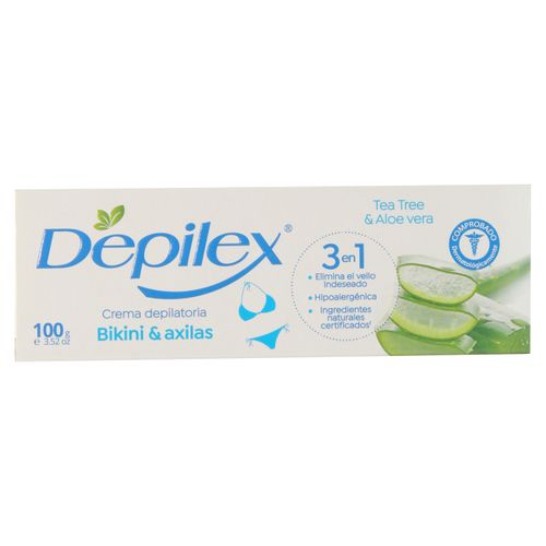 Crema Depilatoria Depilex bikini y axila - 100 g