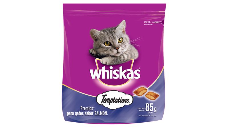 Whiskas sales temptations salmon