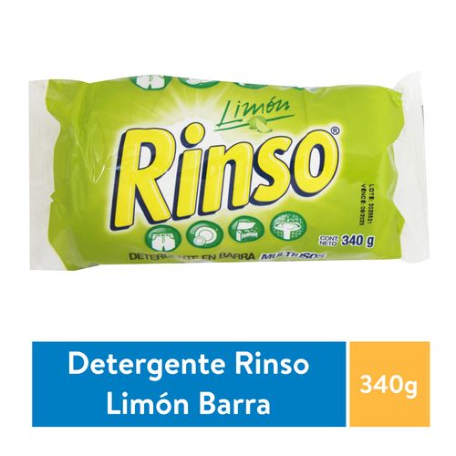 Jabón Rinso Barra Cilindro Limón - 340 g