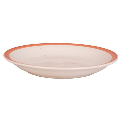 Plato Plano De Loza 10.5 in (1 in = 2.54 cm)