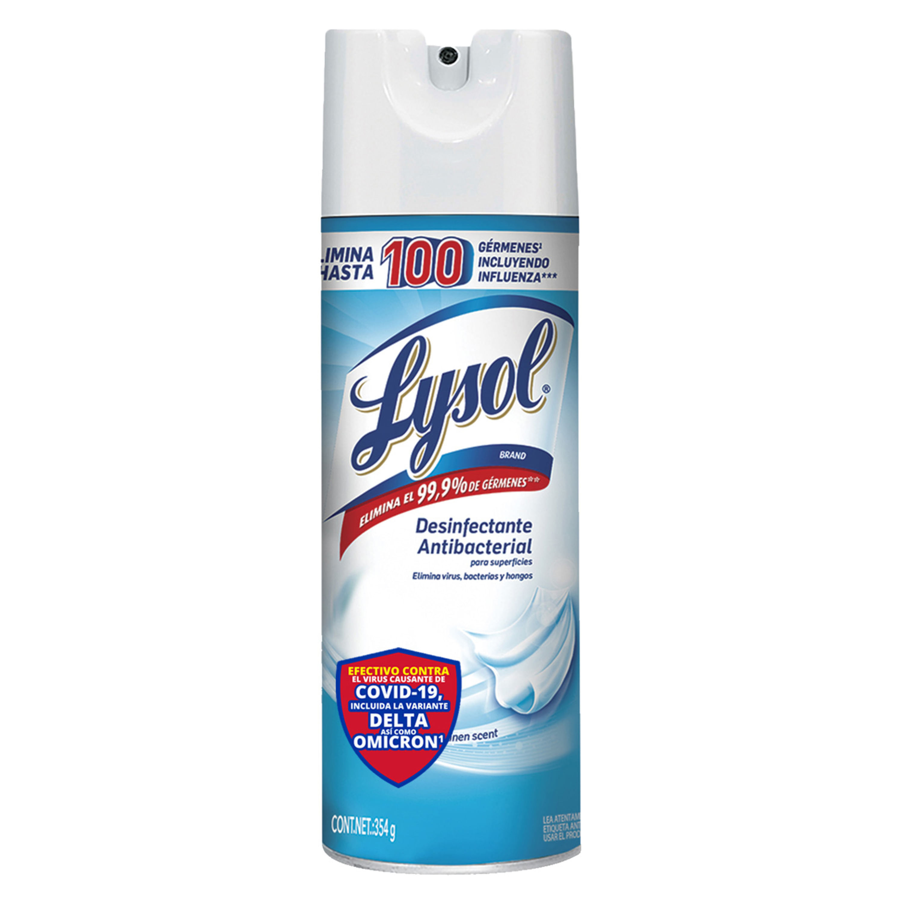 Lysol Spray desinfectante, desinfectante y antibacteriano, para desinfectar  y desodorizar, brisa de limón, 19 onzas líquidas (paquete de 2), el