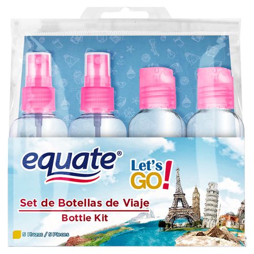 Eq Set De Viaje Rb 4 Botellas 1Bols 5Ea