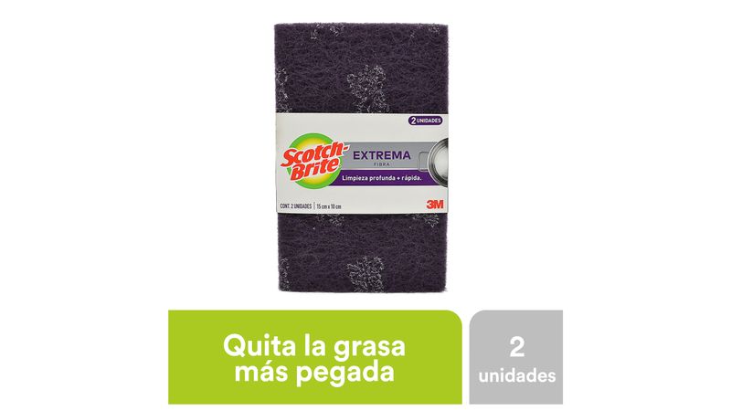 Comprar Esponja Scotch-Brite Extrema Limpieza Profunda Más Rápida - 2Uds