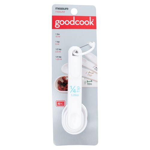 Cucharas Medidoras De Plástico Goodcook - 4 Unidades