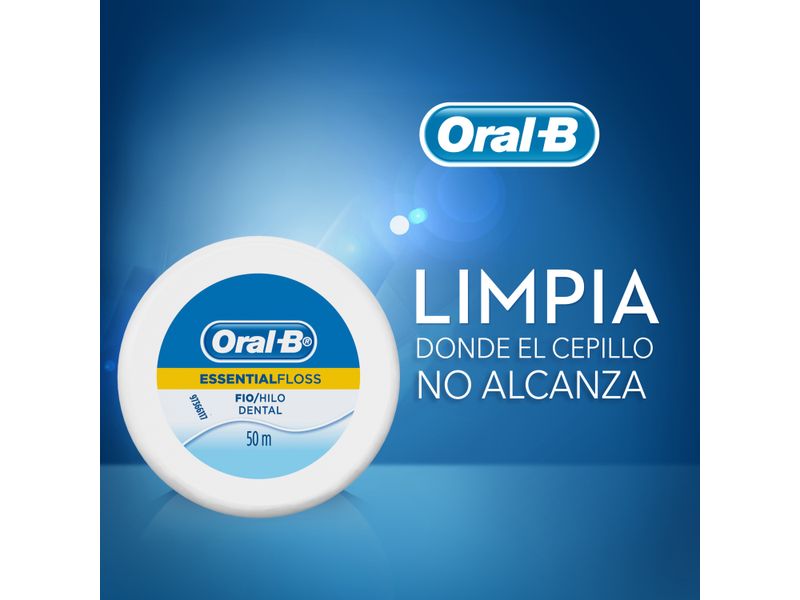 Hilo-Dental-Oral-B-Essential-Floss-Con-Cera-Sin-Menta-50M-2-4469