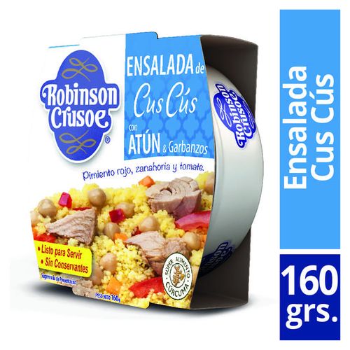 Ensalada D Cuscus Con Atún Y Garbanzo