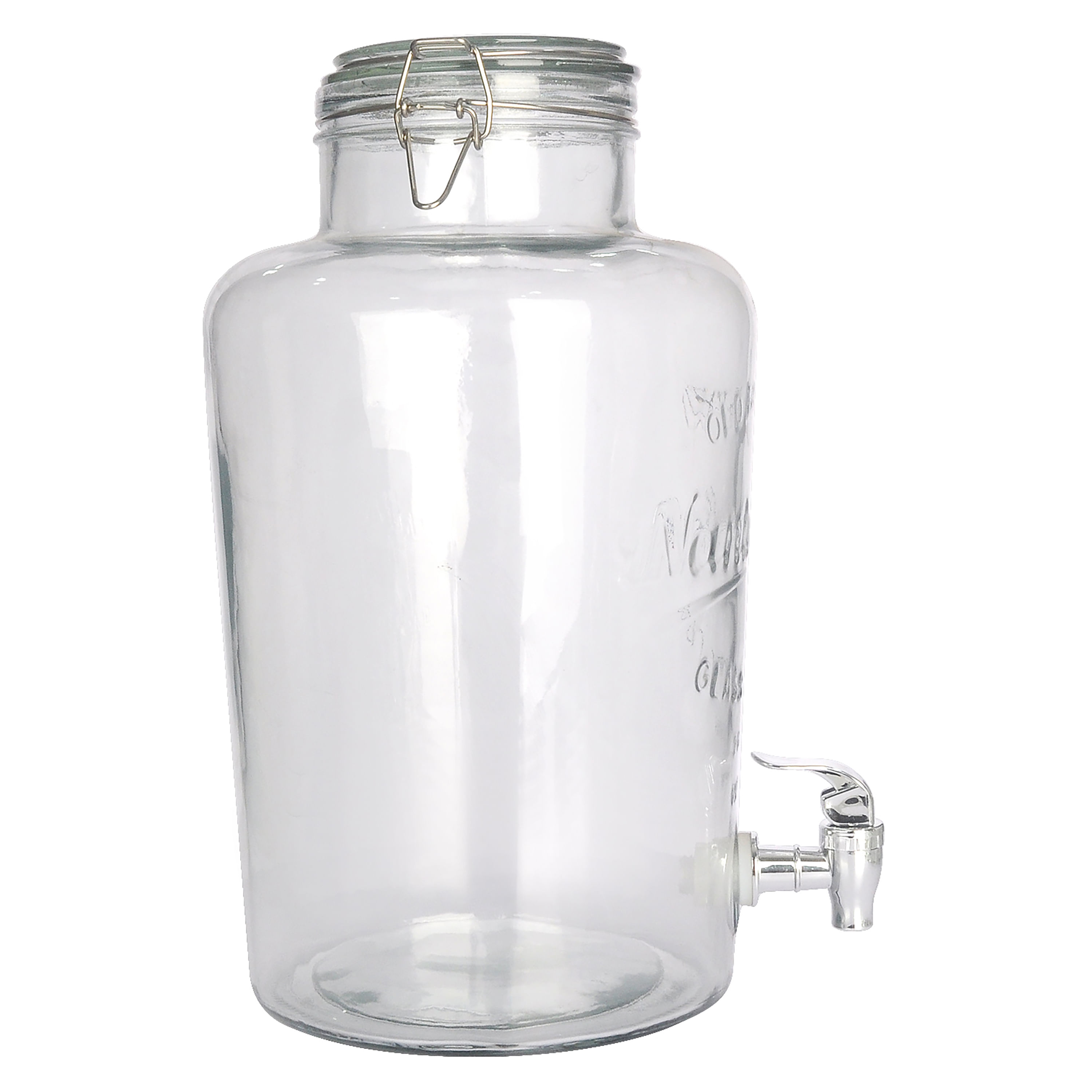 Dispensador de vidrio para bebidas 2800 ml
