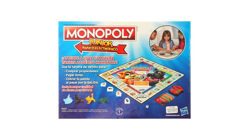 Monopoly junior banco discount electrónico