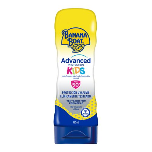 Protector Solar Banana Boat Advance Protect Kids Spf 50  Loción 180 ml