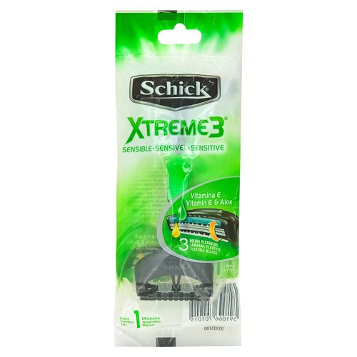 Rasuradora Schick Xtreme Piel Sensible Hombre - unidad