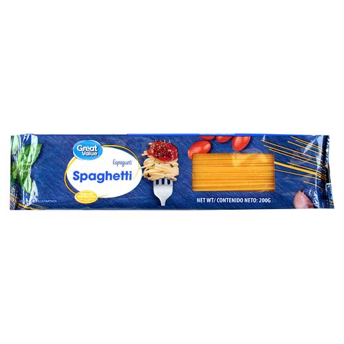 Espaguetti Great Value  200gr